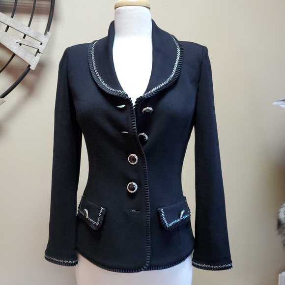 St. John Jackets & Blazers - New St.John Knit Sweater/Jacket